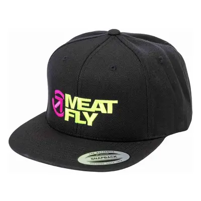 Meatfly kšiltovka Ness Snapback Lime / Black | Černá