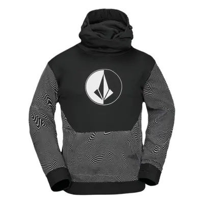 Volcom pánská mikina Hydro Riding Black Print | Černá