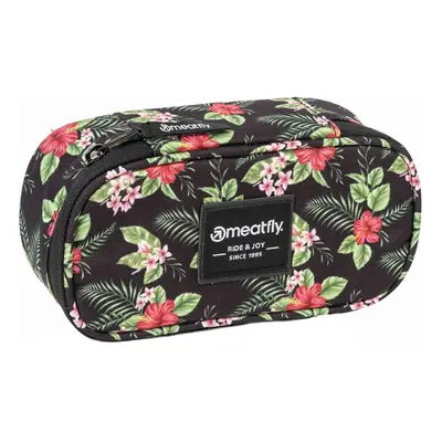 Meatfly pouzdro Pencil Case Tropical Black | Černá