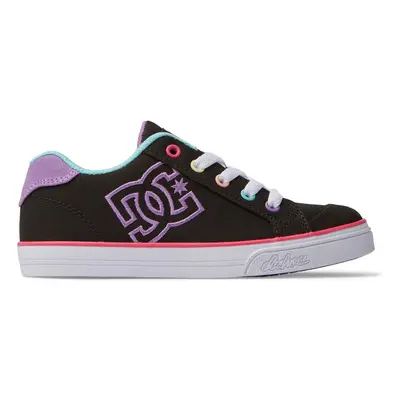 Dc shoes dětské boty Chelsea Black/Multi Stripe | Černá