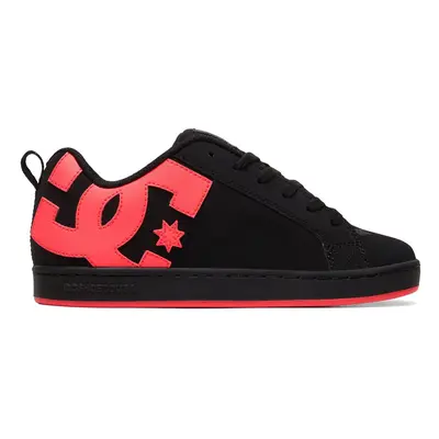 Dc shoes dámské boty Court Graffik Black/Hot Pink | Černá