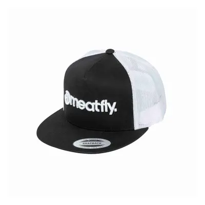 Meatfly kšiltovka Mateo Trucker Snapback Black | Černá