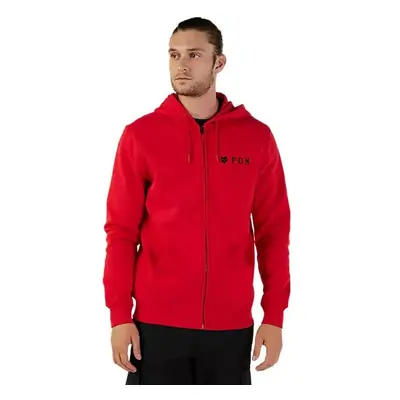 Fox pánská mikina Absolute Fleece Zip Flame Red | Červená