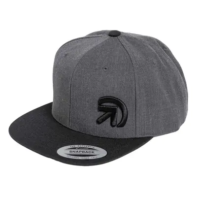 Meatfly kšiltovka Finester Snapback Dark Grey | Šedá