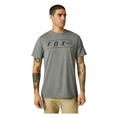 Fox pánské tričko Pinnacle Premium Heather Graphite | Šedá