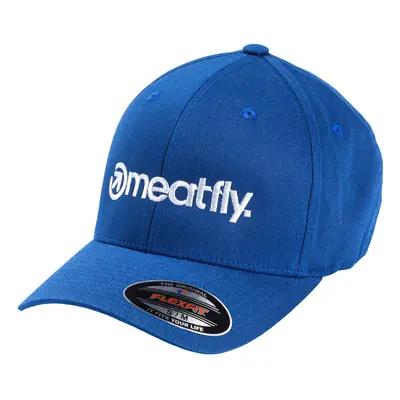 Meatfly Brand Flexfit D – Royal | Modrá