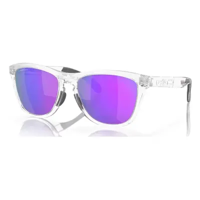 Oakley sluneční brýle Frogskins Range Matte Clear / Prizm Violet | Bílá