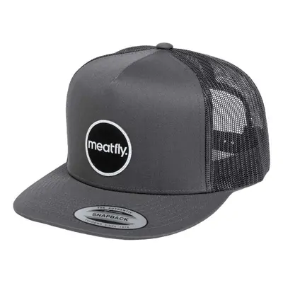 Meatfly kšiltovka Nevil Trucker Snapback Dark Grey | Šedá