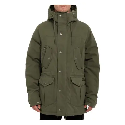 Volcom pánská bunda Starget 5K Parka Military | Maskáč