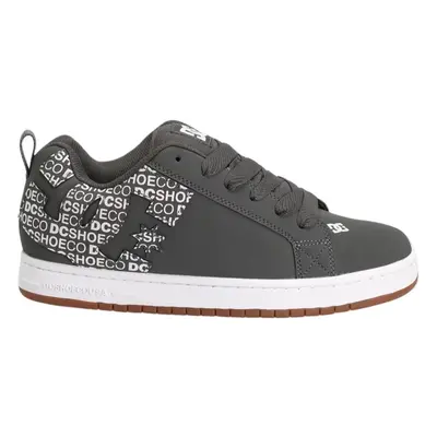 Dc shoes pánské boty Court Graffik Dark Grey/White | Šedá