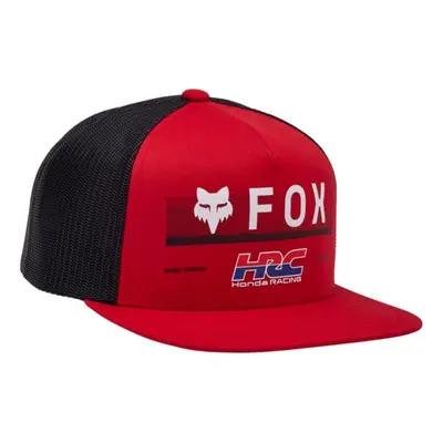 Fox kšiltovka X Honda Snapback Flame Red | Červená