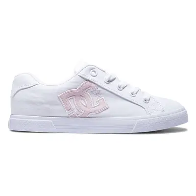 Dc shoes dámské tenisky Chelsea White/Pink/White | Bílá