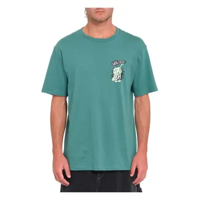 Volcom pánské tričko Santi Stoned Bsc Sst Sea Green | Zelená