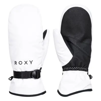 Roxy dámské rukavice Jetty Solid Bright White | Bílá