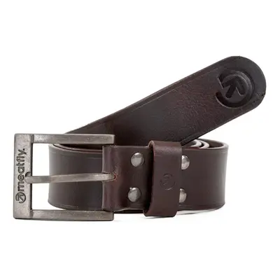 Meatfly Doppler Leather Belt B - Brown | Hnědá