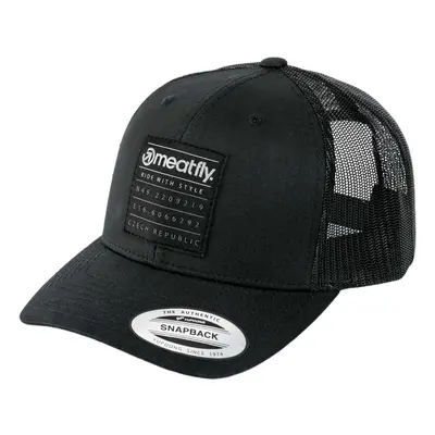 Meatfly kšiltovka MF View Trucker Coordinates Black | Růžová