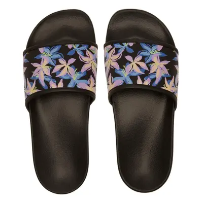 Roxy dámské pantofle Slippy IV Black/Boysenberry | Černá