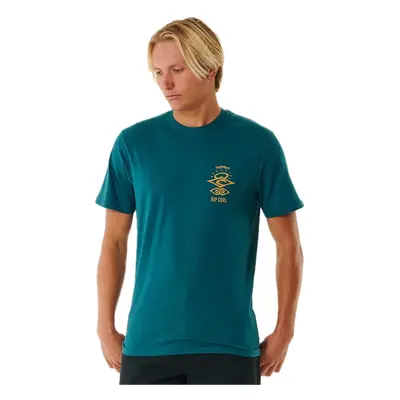 Rip curl pánské tričko Search Icon Blue Green | Zelená