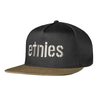 Etnies kšiltovka Corp Snapback Black/Brown | Černá