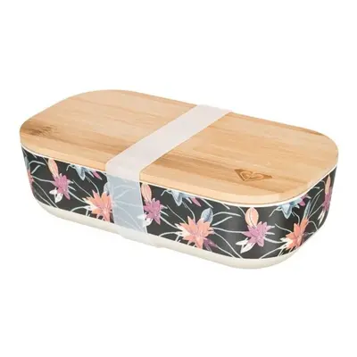 Roxy krabička na oběd Lunchbox Anthracite Floral Flow | Černá