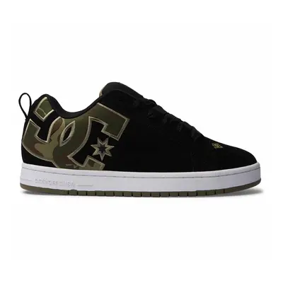 Dc shoes pánské boty Court Graffik Black/Black/Green | Černá