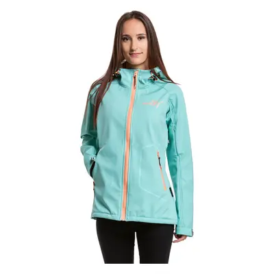 Meatfly dámská softshell bunda ZAJA C - Pool Blue | Modrá