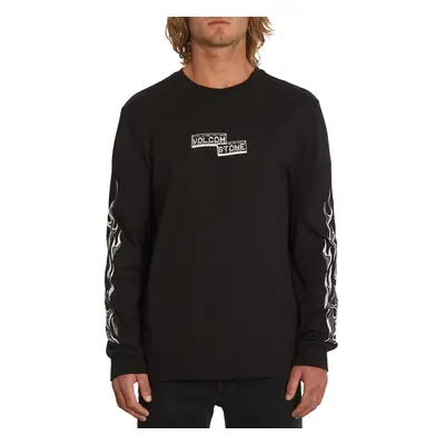 Volcom pánské tričko Ignighter Bsc Lst Black | Černá