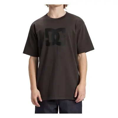 Dc shoes pánské tričko Star Pigment Dye Black Enzyme Wash | Černá