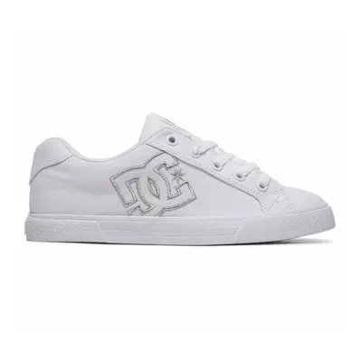 Dc shoes dámské boty Chelsea TX White/Silver | Bílá