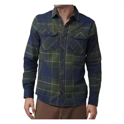 Fox pánská košile Traildust Flannel Midnight | Modrá