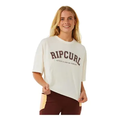 Rip curl dámské tričko Rss Crop Bone | Bílá