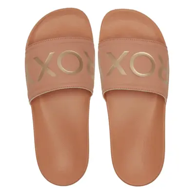 Roxy dámské pantofle Slippy II Dk Beige | Oranžová