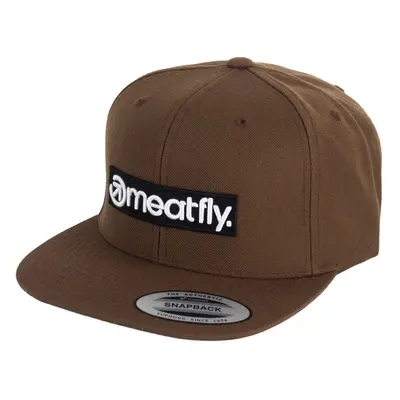 Meatfly kšiltovka Hornet Snapback Basic Logo Tan | Písková