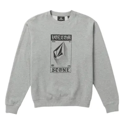 Volcom pánská mikina Watanite Crew Heather Grey | Šedá