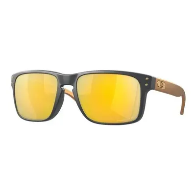 Oakley sluneční brýle Holbrook Matte Carbon/Prizm 24K Polarized | Šedá