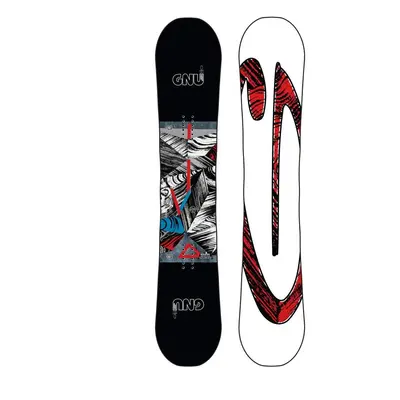 Gnu snowboards snowboard GNU Asym Carbon Credit BTX | Černá