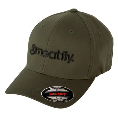 Meatfly Brand Flexfit Olive