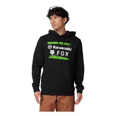 Fox pánská mikina X Kawi Fleece Po Black | Černá