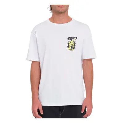 Volcom pánské tričko Santi Stoned Bsc Sst White | Bílá