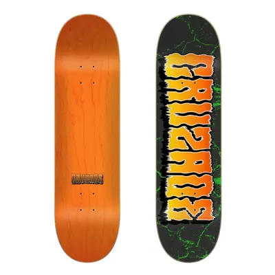 Cruzade skateboardová deska Glow Wound 8,125" | Černá