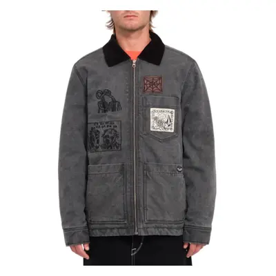 Volcom pánská bunda Fa Keutchi Jacket Black | Černá