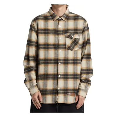 Dc shoes pánská košile Marshal Silver Lining Plaid | Šedá