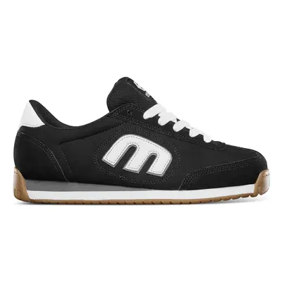 Etnies pánské boty Lo-Cut II LS Black/White/Gum | Šedá