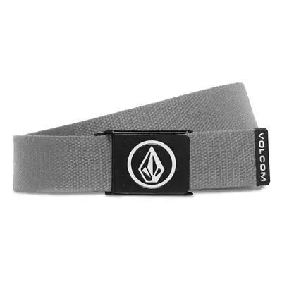 Volcom pánský pásek Circle Web Belt Heather Grey | Šedá