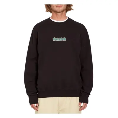 Volcom pánská mikina Alstone Crew Black | Černá