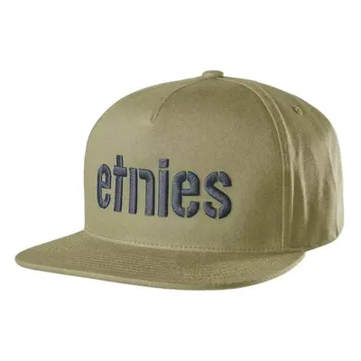 Etnies kšiltovka Corp Snapback Tan/Blue | Hnědá