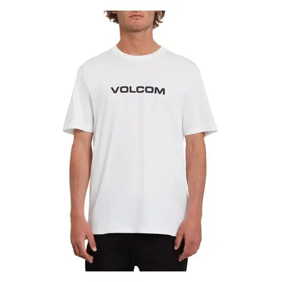 Volcom pánské tričko Euro Bsc Ss White | Bílá