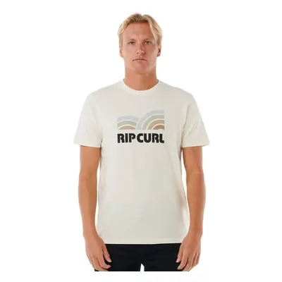 Rip curl pánské tričko Surf Revivalture Bone | Bílá