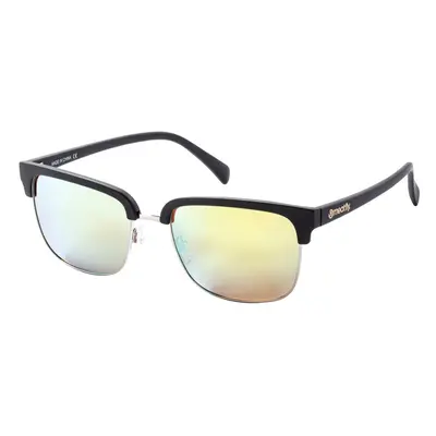 Meatfly sluneční brýle Elegia Sunglasses - S19 B - Black Matt Yellow | Černá