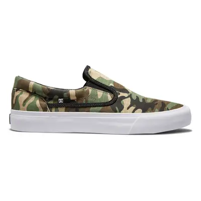 Dc shoes pánské tenisky Trase SLIP-ON TX - S21 Black Camo | Černá